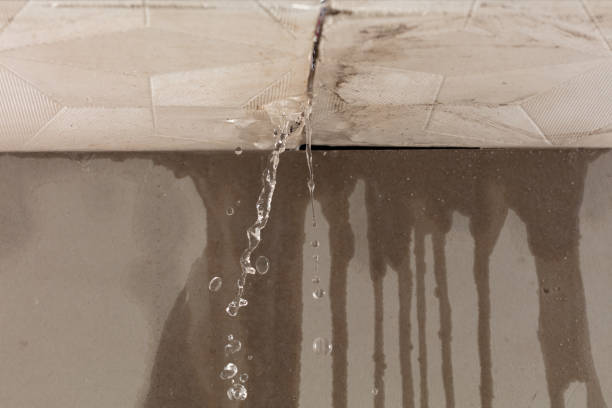 Professional Sewage Cleanup technician working in Grafton, ND